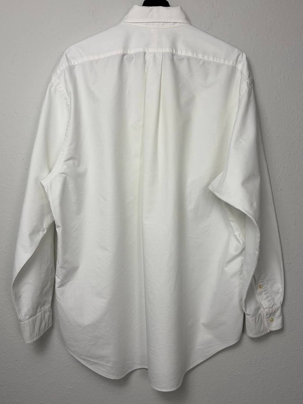 Ralph Lauren Golf White Cotton Button-Down Oxford Shirt with Crest Pocket - Picture 3 of 8